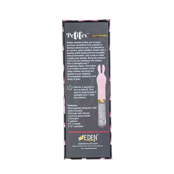 Вибратор Petites Lil&rsquo; Cottontail Vibrator - Pink SX3163