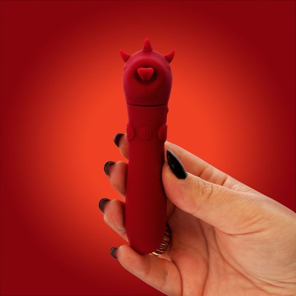 Вібратор-єдиноріжка Unihorn USB Bullet &ndash; Blaze Diablo віброкуля, USB-зарядка, 10 режимів SX2859