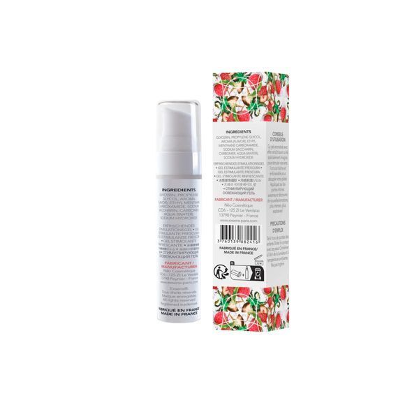 Стимулирующий гель EXSENS Kissable Fresh Ginger Litchi 15мл, можно для поцелуев, охлаждающий SO2367