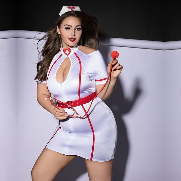 Эротический костюм медсестры JSY P61115 Plus Size SX1856