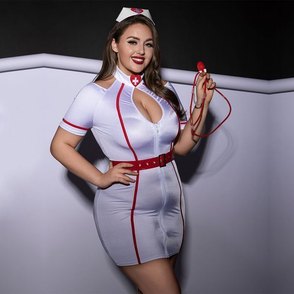 Эротический костюм медсестры JSY P61115 Plus Size SX1856