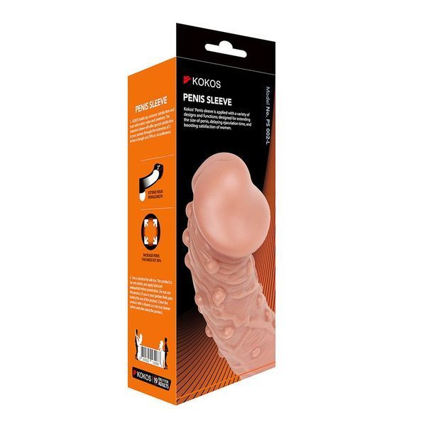 Насадка на член Kokos Penis Sleeve PS 002 L SX1450