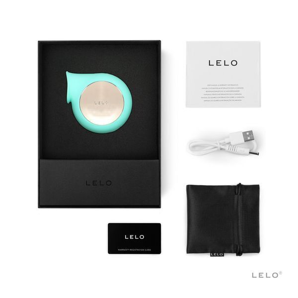 Звуковий стимулятор клітора LELO Sila Aqua, широкий м&rsquo;який розтруб SO8090