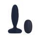 Анальная смарт-вибропробка с пульсацией Svakom Jordan Navy Blue, пульт ДУ SX0727 фото 1