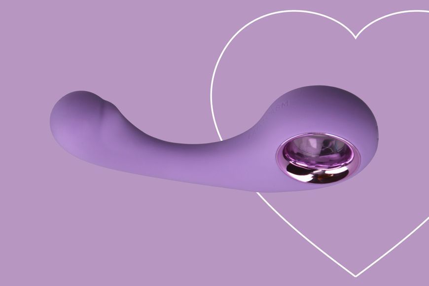 Вібратор для точки G FairyGasm BraveryAward violet SX0627