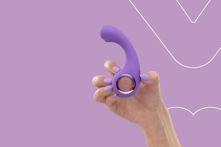 Вібратор для точки G FairyGasm BraveryAward violet SX0627