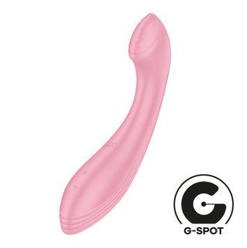 Вібратор для точки G Satisfyer G-Force Pink, 10 режимів + 5 рівнів інтенсивності SO8778