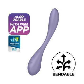 Универсальный смарт-вибратор Satisfyer G-Spot Flex 5+ Lilac SO7803