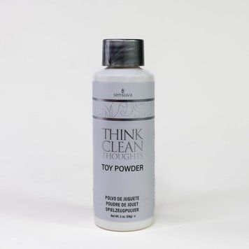 Пудра для догляду за іграшками Sensuva Think Clean Thoughts Toy Powder (56 г) SO4467