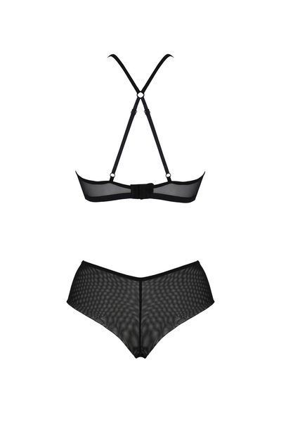 Комплект Passion KERRIA BIKINI black, L/XL, бралет і трусики-бікіні SX0482