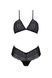Комплект Passion KERRIA BIKINI black, L/XL, бралет і трусики-бікіні SX0482 фото 3