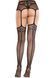 Колготки-чулки Leg Avenue Backseam Net Stockings  SX2761 фото 5