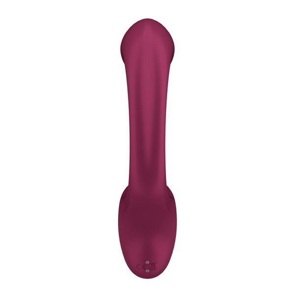 Вагинально-клиторальный вибратор Satisfyer G for Goddess 2 Wine Red, 2 мотора SX3260