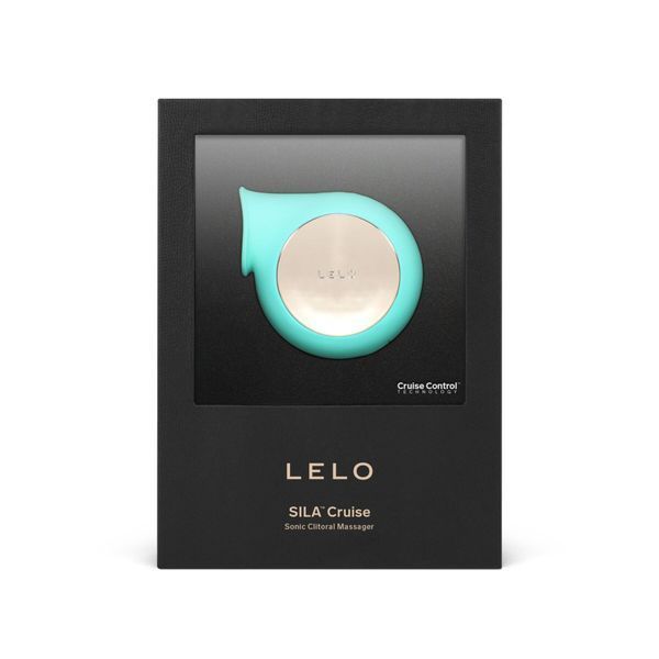 Звуковий стимулятор клітора LELO Sila Cruise Aqua, широкий розтруб, функція Cruise Control SO8091