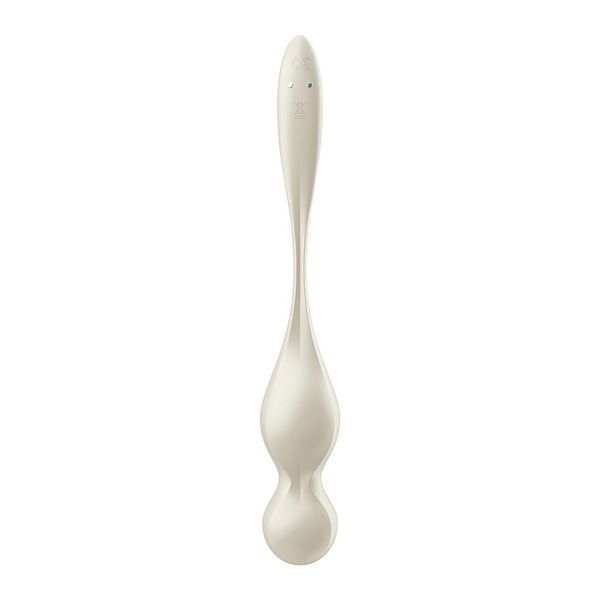 Вагинальные смарт-шарики с вибрацией Satisfyer Love Birds 1 Connect App White, 78 г SX0569