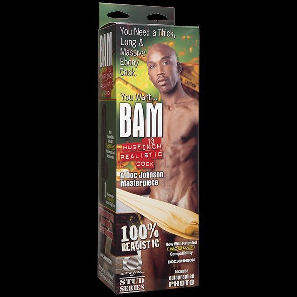 Фаллоимитатор Doc Johnson BAM - Huge 13 Inch Realistic Cock SO2819