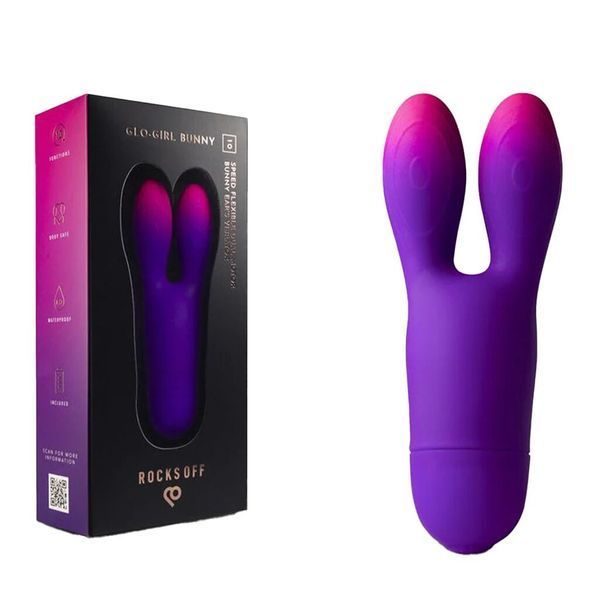 Вібратор Rocks Off Glo Girl - Bunny SX2680