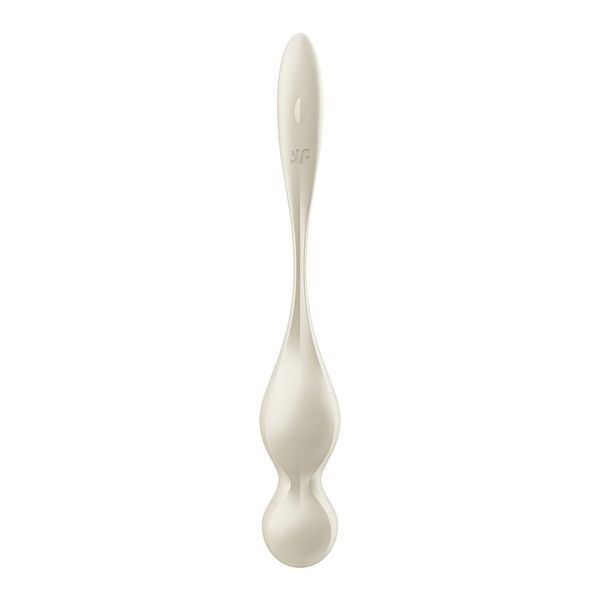 Вагинальные смарт-шарики с вибрацией Satisfyer Love Birds 1 Connect App White, 78 г SX0569