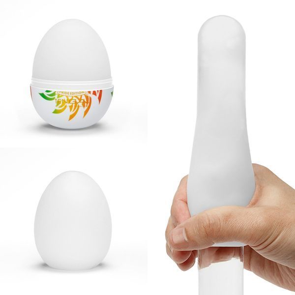 Мастурбатор-яйце Tenga Egg Shiny II Pride Edition, щільний TPE, пробник лубриканту 5 мл, лімітована серія SX1013
