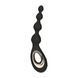Анальные бусы с вибрацией LELO Soraya Beads Black, разный диаметр бусин, 8 режимов SO9531 фото 1