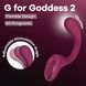 Вагинально-клиторальный вибратор Satisfyer G for Goddess 2 Wine Red, 2 мотора SX3260 фото 6