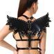 Женская портупея Art of Sex - Wings черная L-2XL, экокожа SX2250 фото 3
