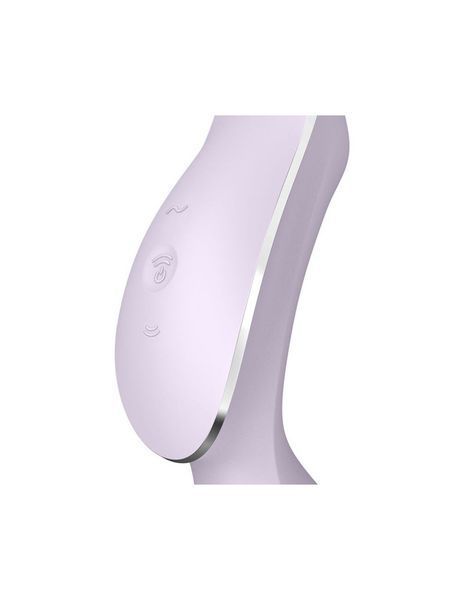 Вакуумний стимулятор з вібрацією Satisfyer Curvy Trinity 2 Violet SO6084