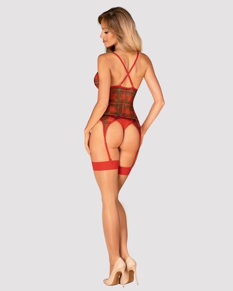 Корсет Obsessive Jollymore corset XL/2XL SX1151