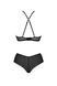 Комплект Passion KERRIA BIKINI black, S/M, бралетт и трусики-бикини SX0483 фото 4