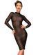 Сукня з мокрим ефектом Noir Handmade F182 Classic dress made of elastic tulle, L SX0049 фото 1