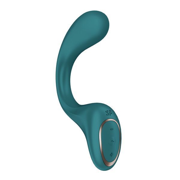 Вагинально-клиторальный вибратор Satisfyer G for Goddess 2 Bottle Green, 2 мотора SX3261