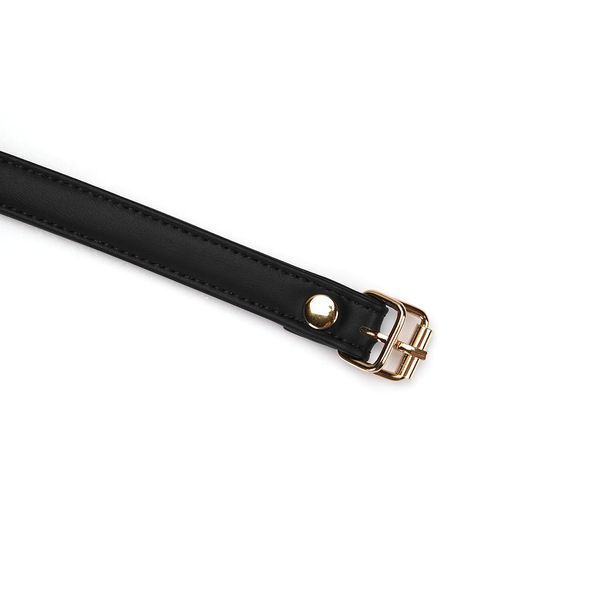 Маска на глаза Liebe Seele Black Organosilicon Blindfold, экокожа SO9482