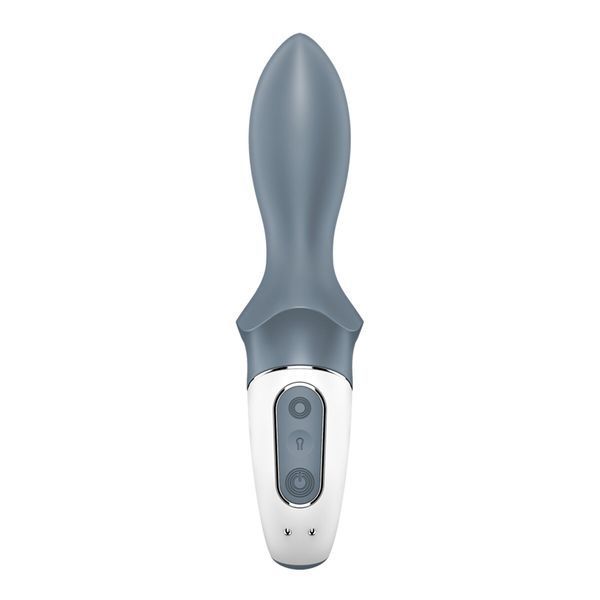 Анальный надувной вибратор Satisfyer Air Pump Booty 1, гибкий ствол SX2179