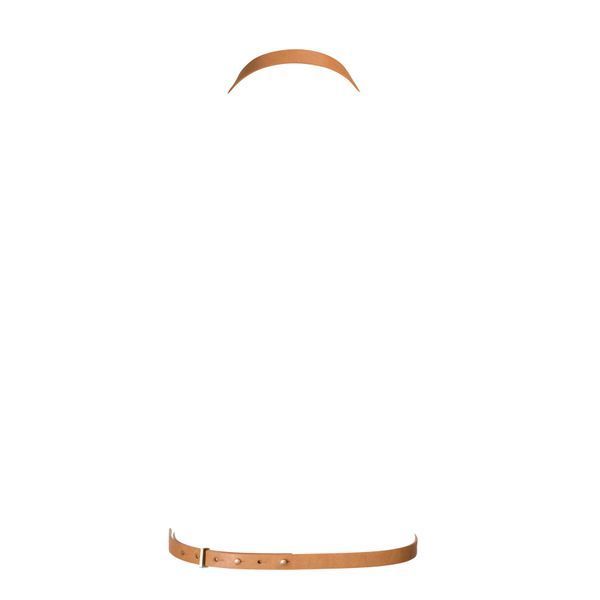 Портупея Bijoux Indiscrets MAZE - 8 Harness Brown, екошкіра SO5943