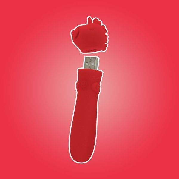 Вибратор-единорожка Unihorn USB Bullet &ndash; Cupid's Beau, вибропуля, USB-зарядка, 10 режимов SX2861