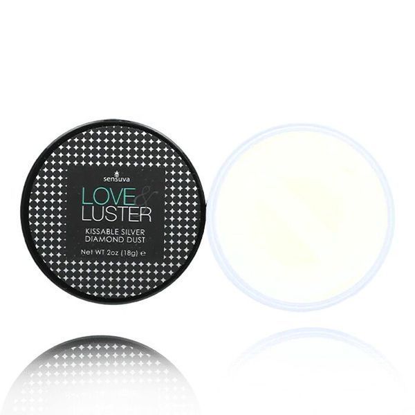 Мерцающая пудра для тела Sensuva - Love & Luster Kissable Diamond Dust (19 г) съедобная, без сахара SO3192