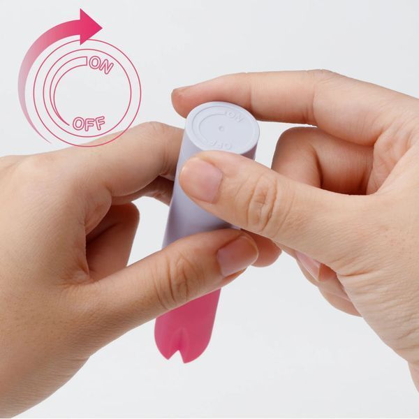 Вібратор-помада IROHA STICK Hamanasu, плавне збільшення потужності SX3177