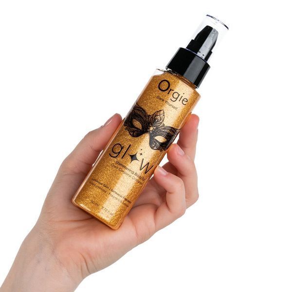 Масло-шиммер для тела Orgie &ndash; Glow Shimmering Body Oil (110 мл), чувственный аромат, увлажнение SX1501