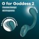Вагинально-клиторальный вибратор Satisfyer G for Goddess 2 Bottle Green, 2 мотора SX3261 фото 6