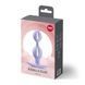 Анальные шарики Fun Factory B BALLS DUO Purple, эффект вибрации, диаметр 3,2 и 3,6 см SX3691 фото 4
