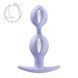 Анальные шарики Fun Factory B BALLS DUO Purple, эффект вибрации, диаметр 3,2 и 3,6 см SX3691 фото 1