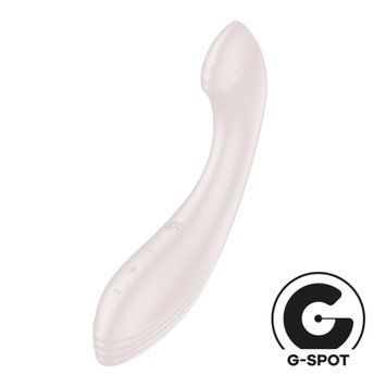 Вібратор для точки G Satisfyer G-Force Beige, 10 режимів + 5 рівнів інтенсивності SO8780