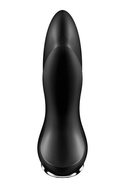 Анальна смарт-вібропробка із перлинним масажем Satisfyer Rotator Plug 1+ Black SO6278