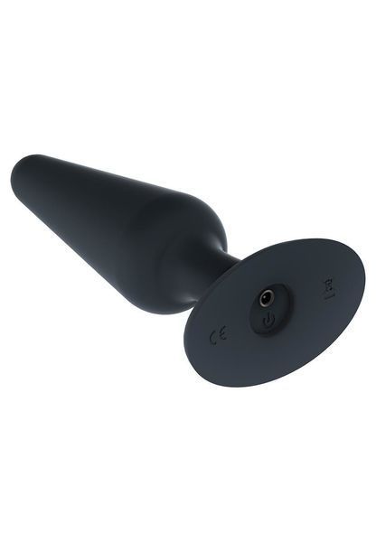 Анальна пробка з вібрацією Dorcel Best Vibe Plug M, макс. діаметр 4,1см, soft-touch силікон SO2139