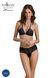 Комплект Passion KERRIA BIKINI black, XXL/XXXL, бралетт и трусики-бикини SX0484 фото 1