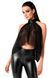 Черная прозрачная накидка Noir Handmade F349 Tulle bolero - 4XL SX1987 фото 3
