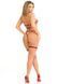 Портупея та гартери Leg Avenue Vegan Leather Harness Top and Garter M SX1713 фото 7