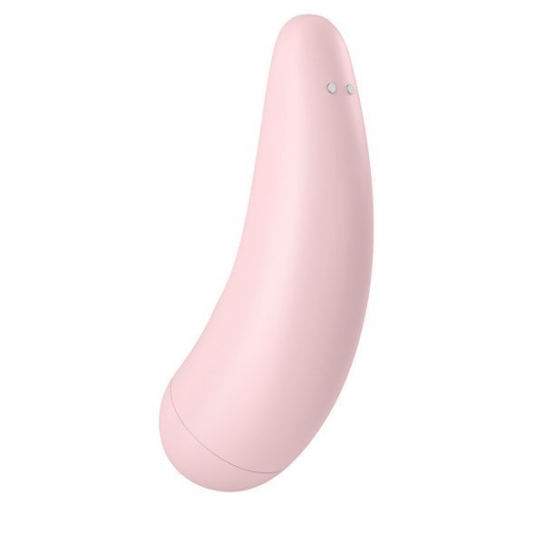 Вакуумный клиторальный стимулятор Satisfyer Curvy 2+ Pink с управлением через интернет SO3782