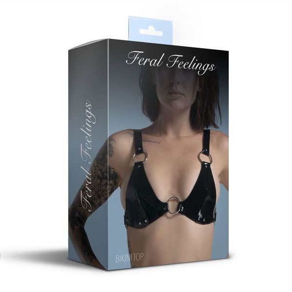 Ліф класичний Feral Feelings - Bikini Top Black SO9316