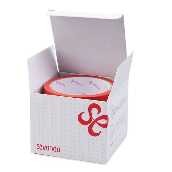 Скотч для бондажа LOCKINK SEVANDA Electrostatic Tape, красная, 16 м SX0889